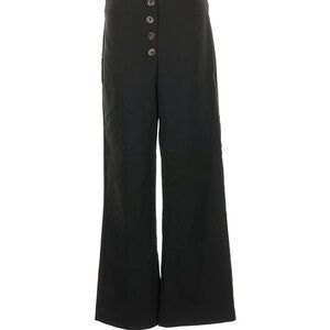 LOFT Black Wide-Leg Pants